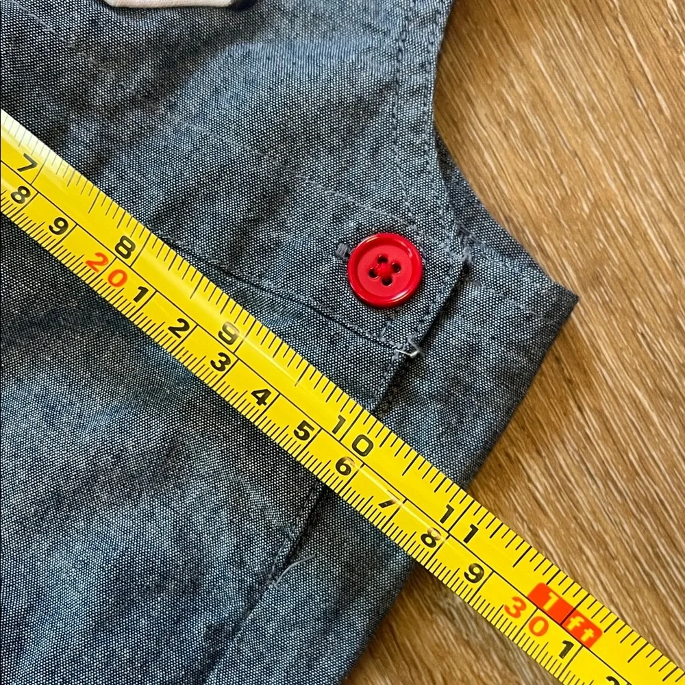 Disney Gray Kids Overalls with Mickey Mouse 18 month